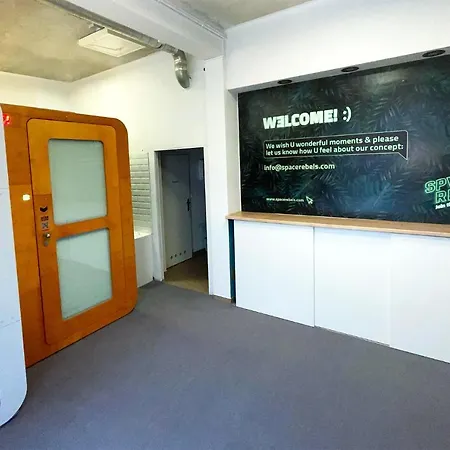 Hôtel capsule Spacerebels Wrocław